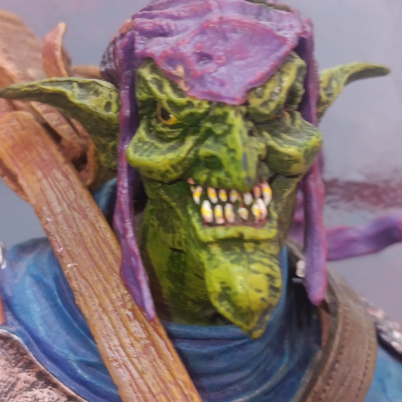 Green goblin action figure realistic well detailed - Picture 7 of 8